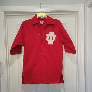 Indiana Hoosiers Vintage Snap Jersey Sz M